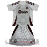 concetto Maglia Calcio Set Completo Uomo Ajax 2024 2025 Grigio concetto Maglia Calcio Set Completo Uomo Ajax 2024 2025 Grigio