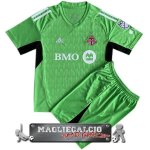 Toronto Set Completo Bambino Maglia Calcio Portiere 2023-24 Verde Toronto Set Completo Bambino Maglia Calcio Portiere 2023-24 Verde