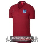 Inghilterra Rosso Maglia POLO EURO 2018 Inghilterra Rosso Maglia POLO EURO 2018