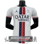 Tailandia Speciale Giocatori Maglia Calcio Paris Saint Germain 2023-24 Bianco Rosso Tailandia Speciale Giocatori Maglia Calcio Paris Saint Germain 2023-24 Bianco Rosso