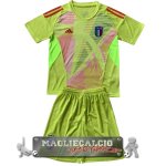 Maglia Calcio Set Completo Uomo Italia Portiere 2024 Amarillo Maglia Calcio Set Completo Uomo Italia Portiere 2024 Amarillo