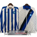 Giacca a vento Napoli 2023-24 Blu Bianco Giacca a vento Napoli 2023-24 Blu Bianco