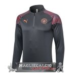 Manchester City Grigio Rosso Felpa Da Allenamento 2023-24 Manchester City Grigio Rosso Felpa Da Allenamento 2023-24