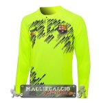 Felpa Da Allenamento Barcelona 2023-24 Verde Fluorescente Felpa Da Allenamento Barcelona 2023-24 Verde Fluorescente