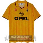 Terza Maglia Calcio AC Milan Retro 1995-1996 giallo Terza Maglia Calcio AC Milan Retro 1995-1996 giallo