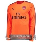 Away Arsenal Manica Portiere lunga Maglia Calcio EURO 2017-18 Away Arsenal Manica Portiere lunga Maglia Calcio EURO 2017-18
