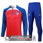 Atletico Madrid Insieme Complet Rosso Blu Rosa Felpa Da Allenamento 2023-24 Atletico Madrid Insieme Complet Rosso Blu Rosa Felpa Da Allenamento 2023-24