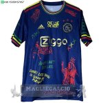 Thailandia speciale Maglia Calcio Ajax 2025 2026 Blu Thailandia speciale Maglia Calcio Ajax 2025 2026 Blu