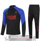 Paris Saint Germain Insieme Completo Nero Blu Bambino Felpa Cappuccio 2022-23 Paris Saint Germain Insieme Completo Nero Blu Bambino Felpa Cappuccio 2022-23