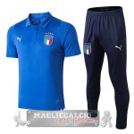 Italia Blu Luce Maglia Set Completo POLO 2018 Italia Blu Luce Maglia Set Completo POLO 2018