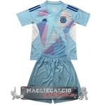Maglia Calcio Set Completo Uomo Germania Portiere 2024 Azul Maglia Calcio Set Completo Uomo Germania Portiere 2024 Azul