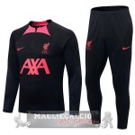 Liverpool Insieme Completo nero rosa Bambino Giacca 2022-23 Liverpool Insieme Completo nero rosa Bambino Giacca 2022-23