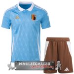 Away Maglia Calcio Set Completo Uomo Belgio 2024 Away Maglia Calcio Set Completo Uomo Belgio 2024