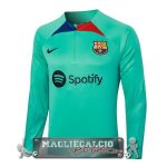Felpa Da Allenamento Barcelona 2023-24 Verde Rosso Blu Felpa Da Allenamento Barcelona 2023-24 Verde Rosso Blu