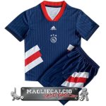 Speciale Maglia Calcio Set Completo Uomo Ajax 2023-24 Blu Navy Speciale Maglia Calcio Set Completo Uomo Ajax 2023-24 Blu Navy
