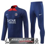 Paris Saint Germain Giocatori Insieme Completo Blu Rosso Felpa Da Allenamento 2022-23 Paris Saint Germain Giocatori Insieme Completo Blu Rosso Felpa Da Allenamento 2022-23