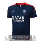 Maglia Formazione Paris Saint Germain 2025 2026 Blu Navy Rosso Maglia Formazione Paris Saint Germain 2025 2026 Blu Navy Rosso