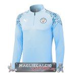 Manchester City Blu Luce Felpa Da Allenamento 2023-24 Manchester City Blu Luce Felpa Da Allenamento 2023-24