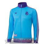 Lunga Zip Giacca Real Madrid 2025 2026 Blu Purpureo Lunga Zip Giacca Real Madrid 2025 2026 Blu Purpureo