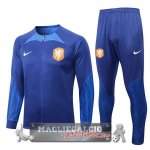 Paises Bajos Insieme Completo I Blu Giacca 2022 Paises Bajos Insieme Completo I Blu Giacca 2022