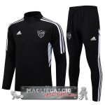 Atlético Mineiro Insieme Completo Nero Bianco Felpa Da Allenamento 2023-24 Atlético Mineiro Insieme Completo Nero Bianco Felpa Da Allenamento 2023-24