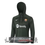 Giacca Felpa Cappuccio Barcelona 2023-24 Verde Navy Giacca Felpa Cappuccio Barcelona 2023-24 Verde Navy