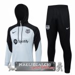 Giacca Felpa Cappuccio Set Completo Barcelona 2023-24 Nero Blu Giacca Felpa Cappuccio Set Completo Barcelona 2023-24 Nero Blu