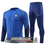 Inter Milan Giocatori Insieme Completo I Blu Bambino Felpa Da Allenamento 2022-23 Inter Milan Giocatori Insieme Completo I Blu Bambino Felpa Da Allenamento 2022-23