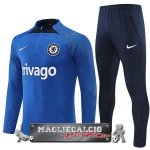 Chelsea Giocatori Insieme Completo I Blu Bambino Felpa Da Allenamento 2022-23 Chelsea Giocatori Insieme Completo I Blu Bambino Felpa Da Allenamento 2022-23