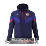 Giacca a vento Barcelona 2023-24 Blu Navy Giacca a vento Barcelona 2023-24 Blu Navy