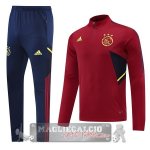 Ajax Insieme Completo Purpureo I Rosso Giacca 2022-23 Ajax Insieme Completo Purpureo I Rosso Giacca 2022-23
