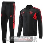 Bayern Monaco Insieme Completo Grigio I Rosso Giacca 2022-23 Bayern Monaco Insieme Completo Grigio I Rosso Giacca 2022-23