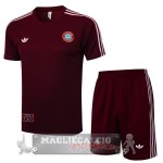 Set Completo Formazione Maglia Bayern Monaco 2025 2026 Borgogna Set Completo Formazione Maglia Bayern Monaco 2025 2026 Borgogna