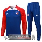 Atletico Madrid Insieme Complet Blu Rosso Rosa Felpa Da Allenamento 2023-24 Atletico Madrid Insieme Complet Blu Rosso Rosa Felpa Da Allenamento 2023-24