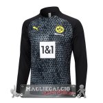 Borussia Dortmund Grigio Nero Felpa Da Allenamento 2023-24 Borussia Dortmund Grigio Nero Felpa Da Allenamento 2023-24