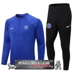 Paris Saint Germain Insieme Completo Blu Nero Felpa Da Allenamento 2022-23 Paris Saint Germain Insieme Completo Blu Nero Felpa Da Allenamento 2022-23