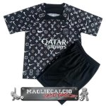 Speciale Maglia Calcio Set Completo Uomo Paris Saint Germain 2023-24 Nero Speciale Maglia Calcio Set Completo Uomo Paris Saint Germain 2023-24 Nero