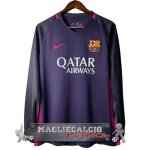 Away Manica Lunga Maglia Calcio Barcelona Retro 2016-2017 Away Manica Lunga Maglia Calcio Barcelona Retro 2016-2017