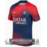 Tailandia Pre Partita Maglia Calcio Paris Saint Germain 2023-24 Rosso Blu Tailandia Pre Partita Maglia Calcio Paris Saint Germain 2023-24 Rosso Blu