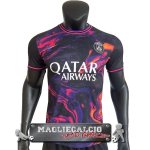 Tailandia Pre Partita Giocatori Maglia Calcio Paris Saint Germain 2023-24 Purpureo Nero Tailandia Pre Partita Giocatori Maglia Calcio Paris Saint Germain 2023-24 Purpureo Nero