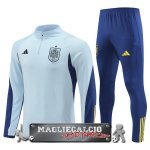 Spagna Insieme Completo Blu I Luce Bambino Felpa Da Allenamento 2022 Spagna Insieme Completo Blu I Luce Bambino Felpa Da Allenamento 2022