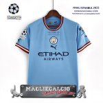 Tailandia Home Champions League Finales Maglia Calcio Manchester City 2022-23 Tailandia Home Champions League Finales Maglia Calcio Manchester City 2022-23