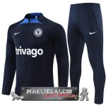 Chelsea Insieme Completo Blu Navy Bambino Felpa Da Allenamento 2022-23 Chelsea Insieme Completo Blu Navy Bambino Felpa Da Allenamento 2022-23