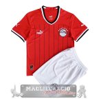 Egipto Set completi Bambino Maglia Calcio Home 2022 Egipto Set completi Bambino Maglia Calcio Home 2022