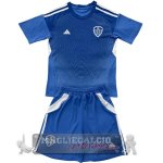 Portiere Maglia Calcio Set Completo Bambino Leeds United 2025 2026 Blu Portiere Maglia Calcio Set Completo Bambino Leeds United 2025 2026 Blu