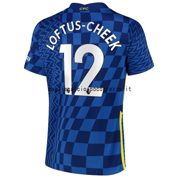 NO.12 Loftus Cheek Prima Maglia Chelsea 2021 2022 Blu