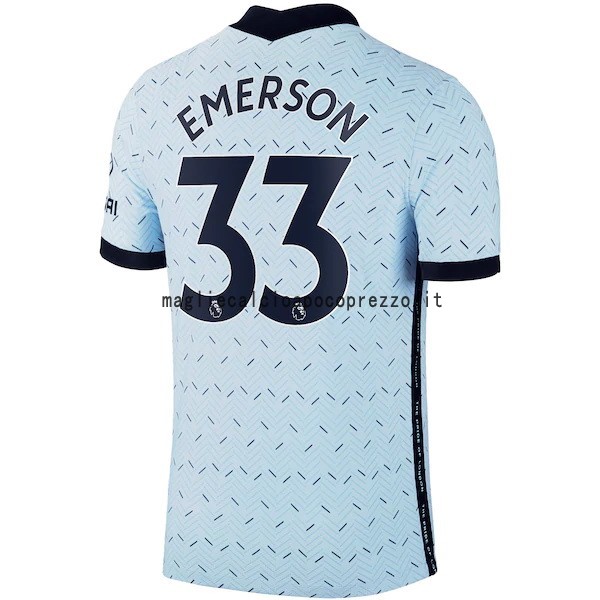 NO.33 Emerson Seconda Maglia Chelsea 2020 2021 Blu