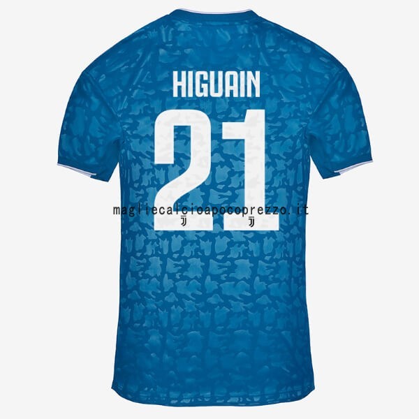 NO.21 Higuain Terza Maglia Juventus 2019 2020 Blu