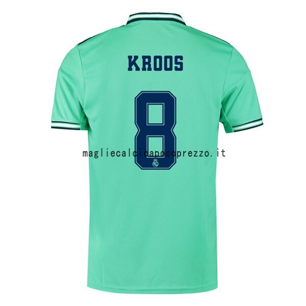 NO.8 Kroos Terza Maglia Real Madrid 2019 2020 Verde