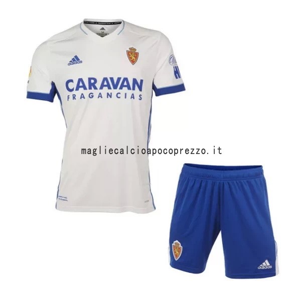 Prima Conjunto De Bambino Real Zaragoza 2020 2021 Bianco Blu